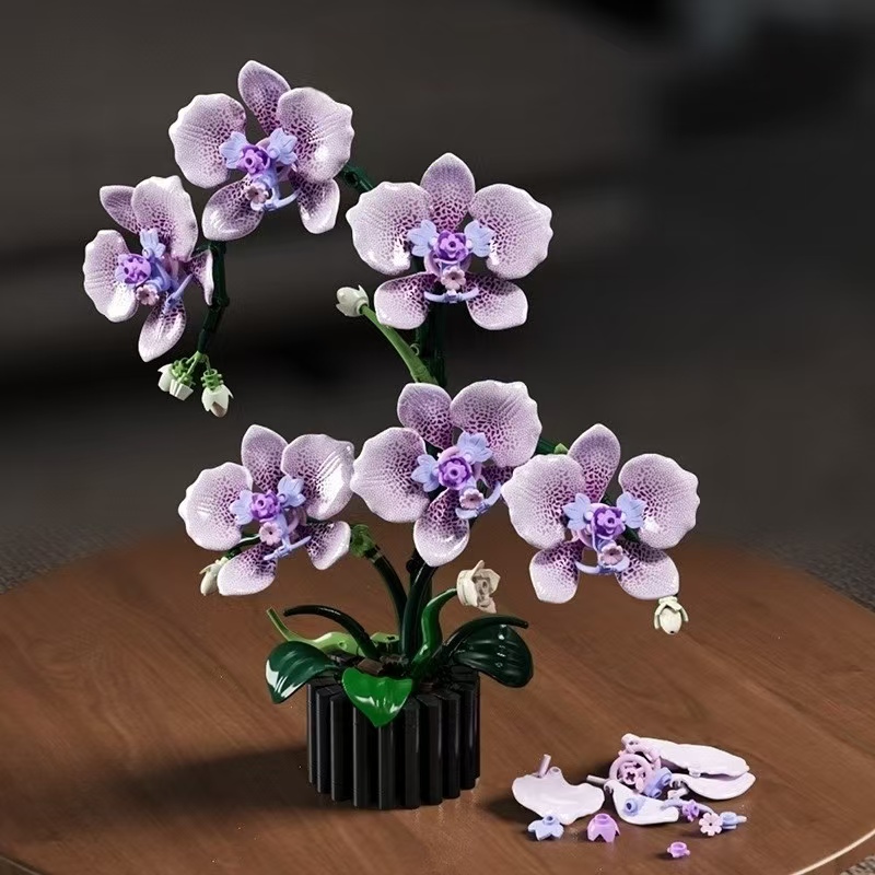 Orchid Potting Mix - 619 قطعة من مكعبات بناء زهور