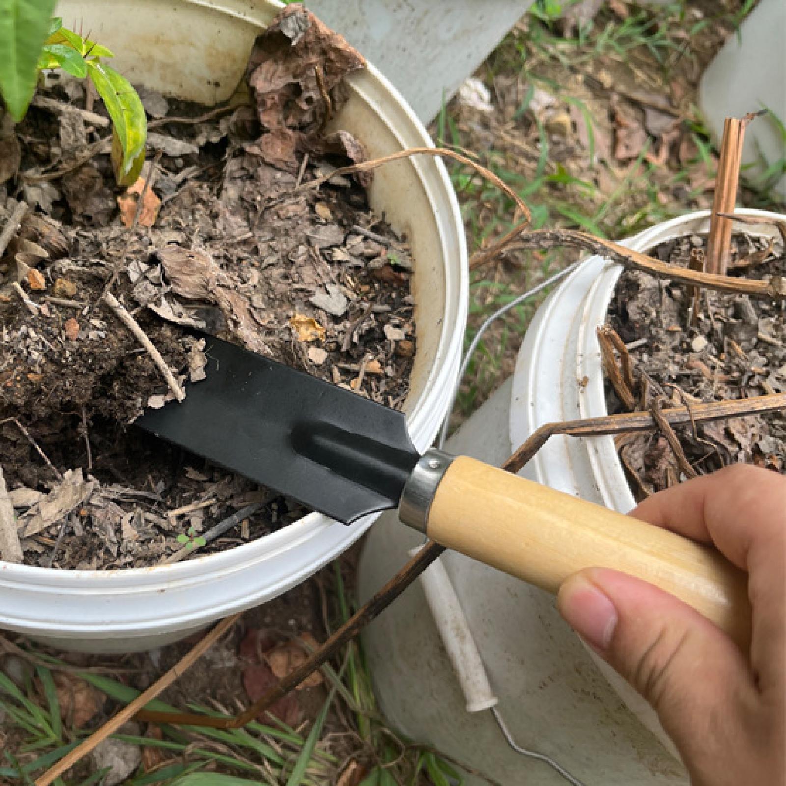 Gardening Tools Hand - أداة حفر بأسمائها الحقيقية الصغيرة، مقبض