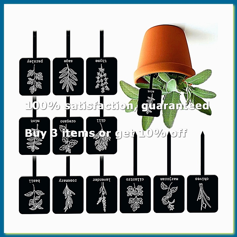 Gardening Tools With Names - 24 قطعة من لوحات تعريف النباتات