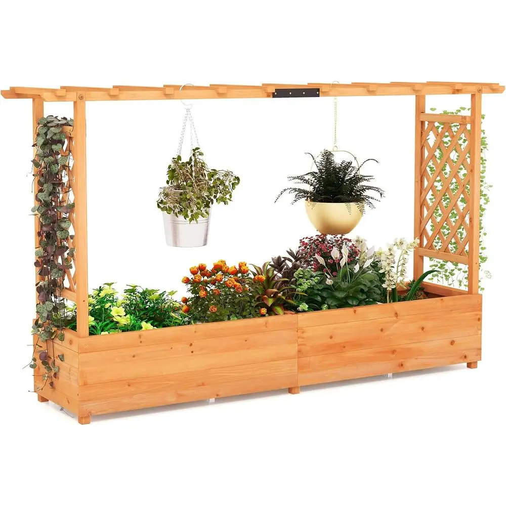 Hanging Planter Basket - حوض زراعة مرتفع 45 سم مع