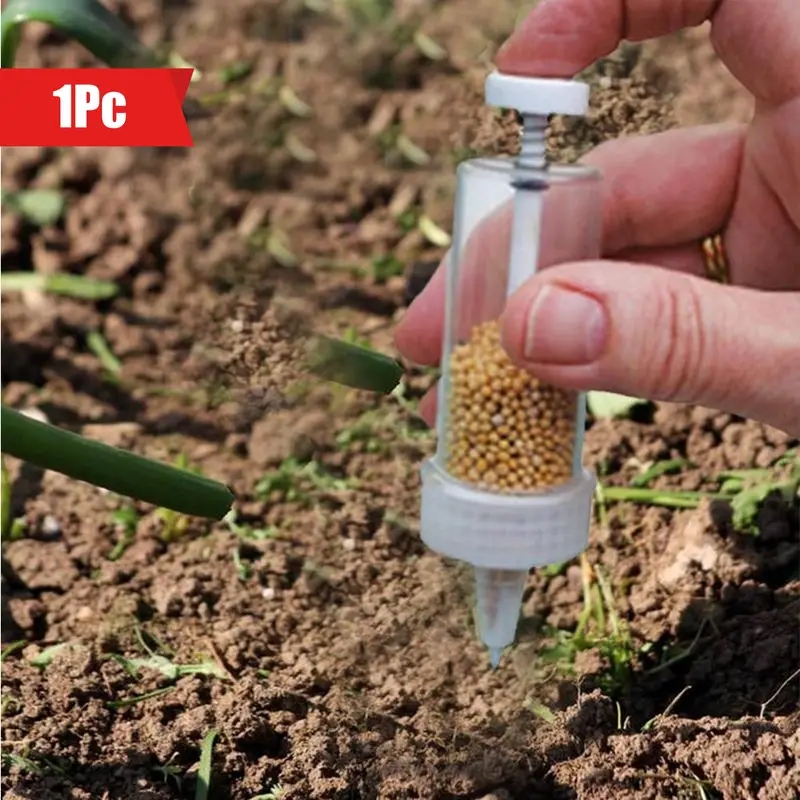 Gardening Tools Hand - 1 قطعة موزع البذور المحمولة ،