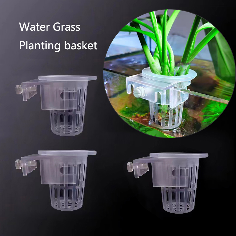 Hanging Planter Basket - شنقا دعم الزراعة المائية لخزان الأسماك