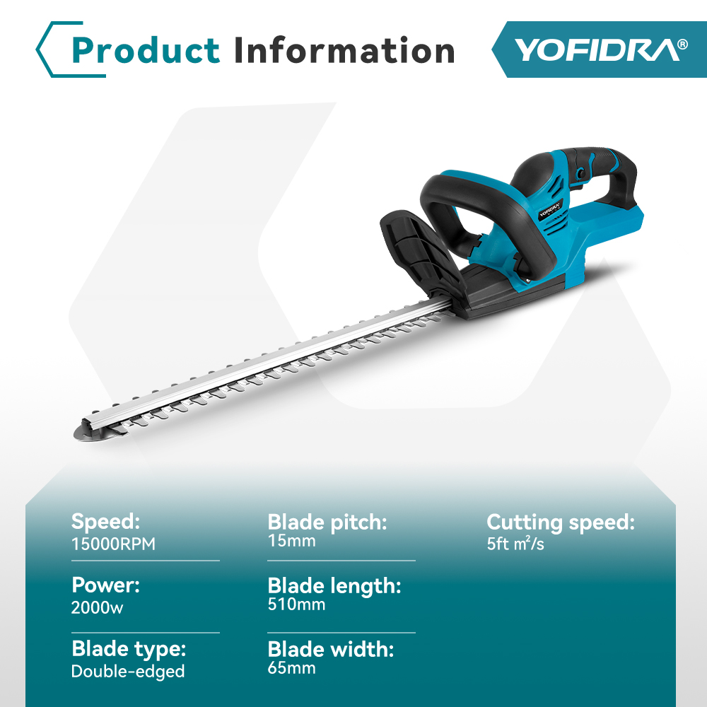 YOFIDRA 2000 واط 15000 دورة في - مراجعة Gardening Tools Edger وسعره