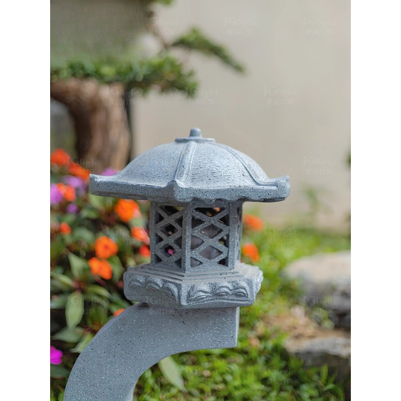 في الهواء الطلق فانوس الحجر ال - مراجعة Gardening Tools B&M وسعره