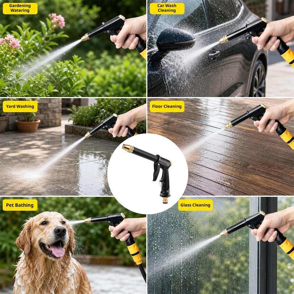 مسدس غسيل سيارات عالي الضغط مع - مراجعة Gardening Tools Bundle وسعره