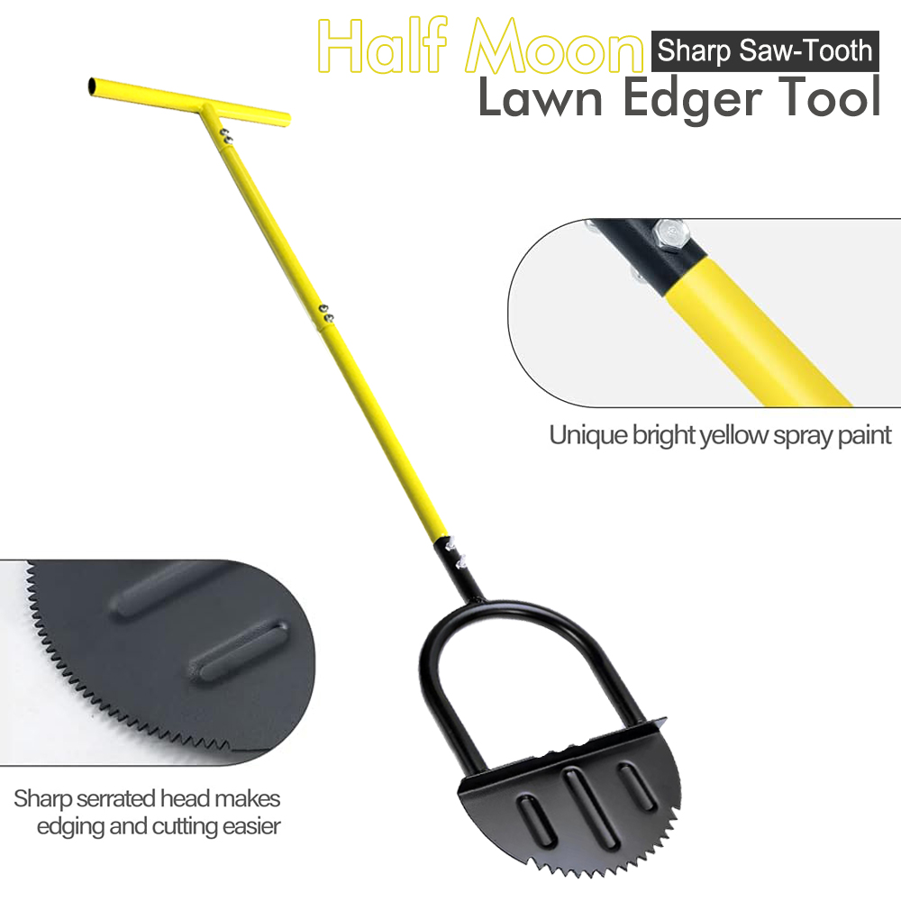 مجرفة عشب يدوية فولاذية ، مجرف - مراجعة Gardening Tools Edger وسعره