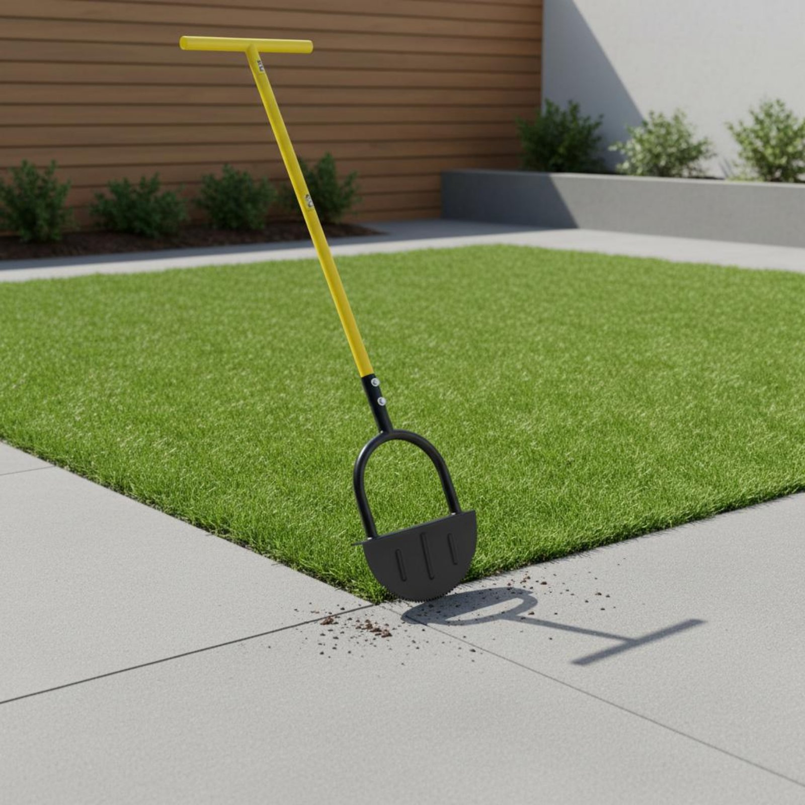 أداة تحديد حواف العشب على شكل  - مراجعة Gardening Tools Edger وسعره