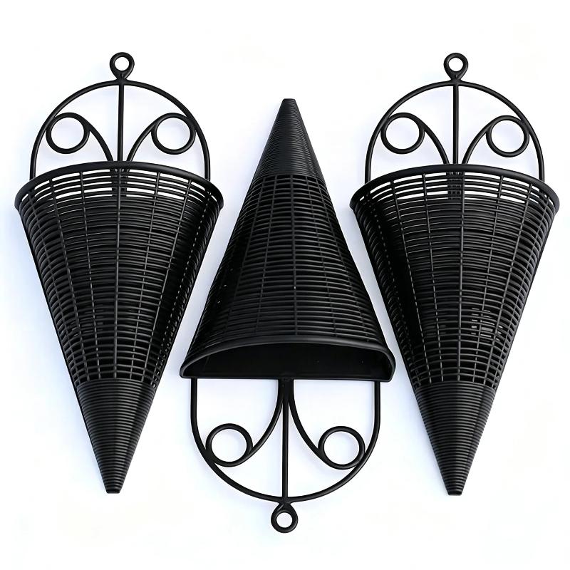 سلة زراعة معلقة على شكل مخروط  - مراجعة Hanging Planter Basket وسعره