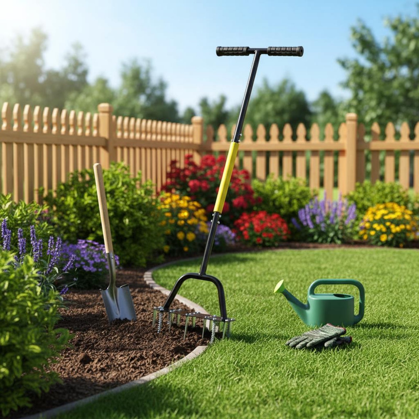 أداة تحديد حواف العشب اليدوية  - مراجعة Gardening Tools Edger وسعره
