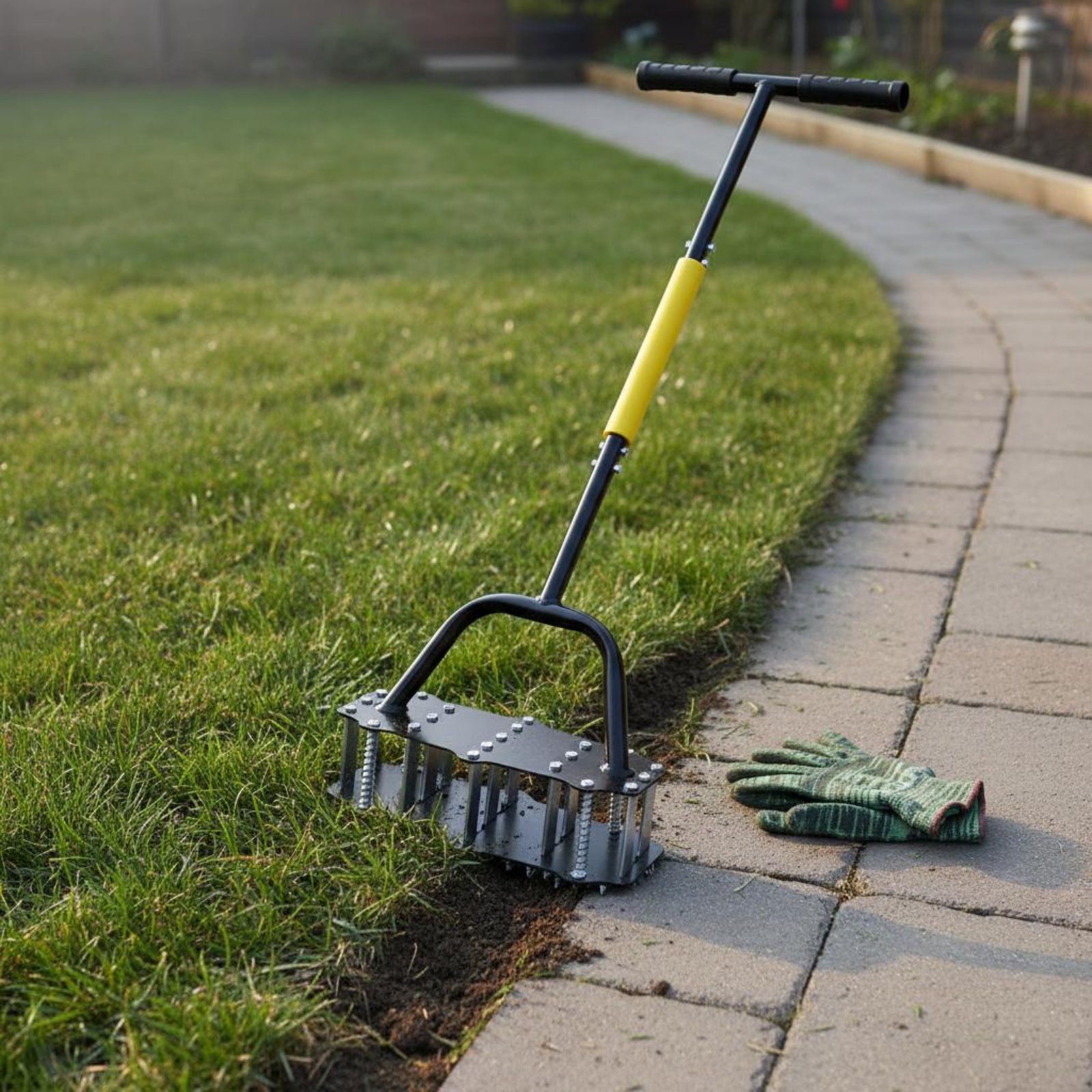 أداة تحديد حواف العشب اليدوية  - مراجعة Gardening Tools Edger وسعره