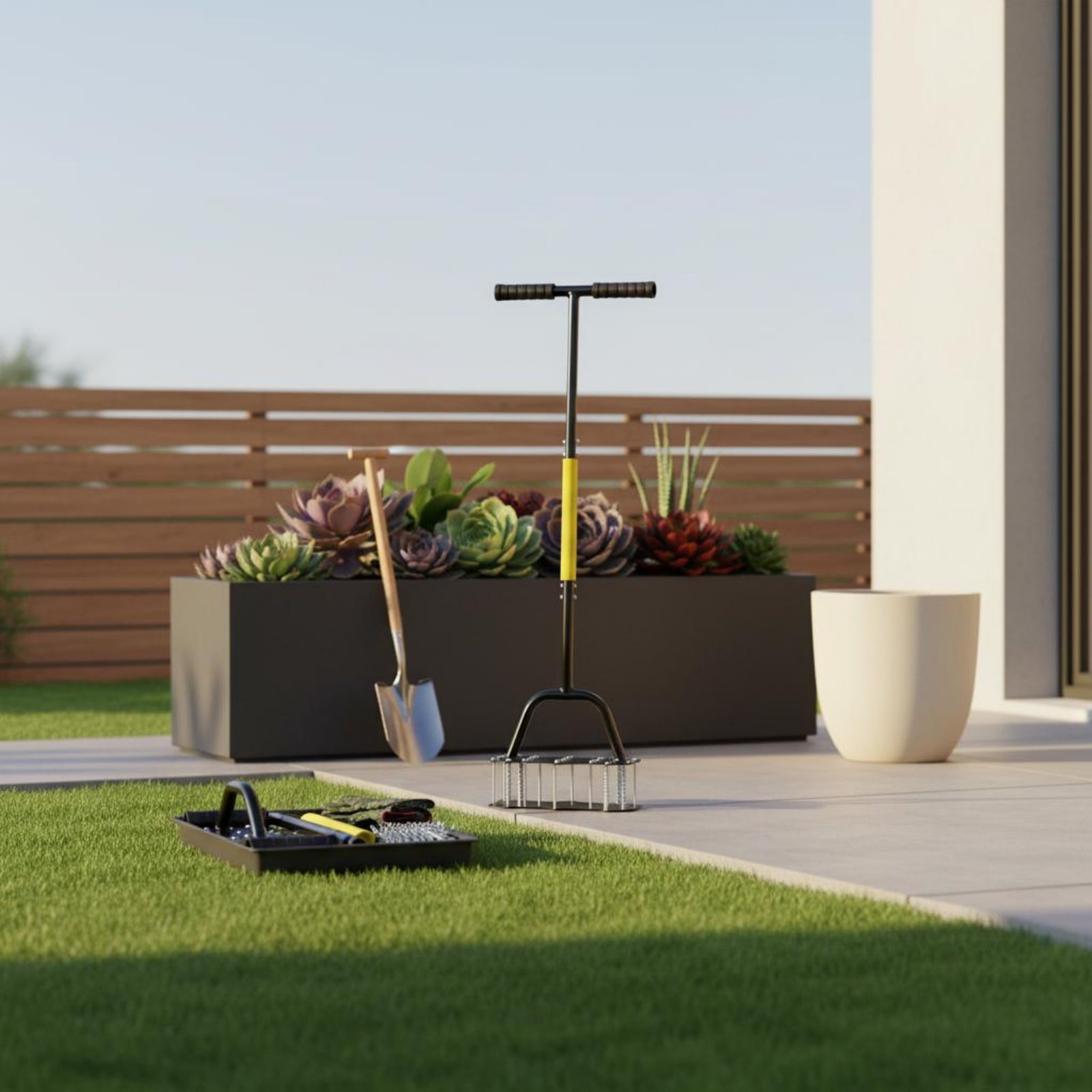 أداة تحديد حواف العشب اليدوية  - مراجعة Gardening Tools Edger وسعره