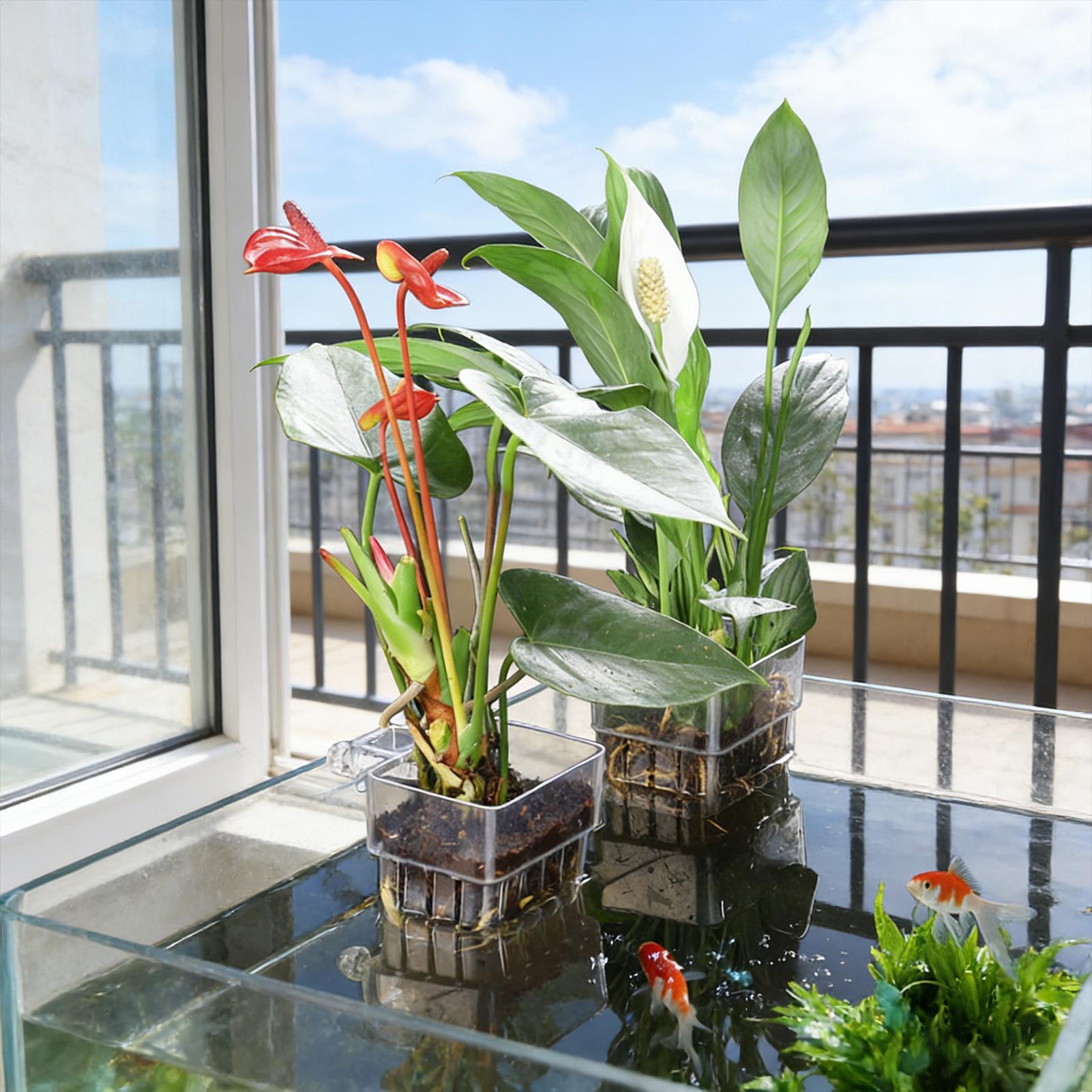 سلة نباتات للأحواض المائية، وع - مراجعة Hanging Planter Basket وسعره