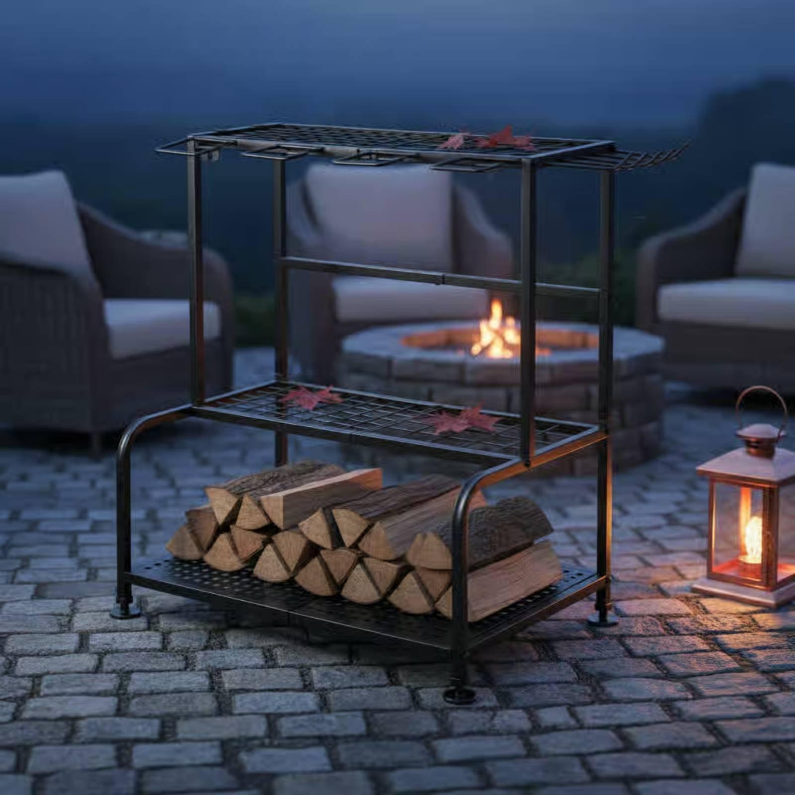 رف أدوات حديقة معدني متعدد الط - مراجعة Gardening Tools Storage وسعره