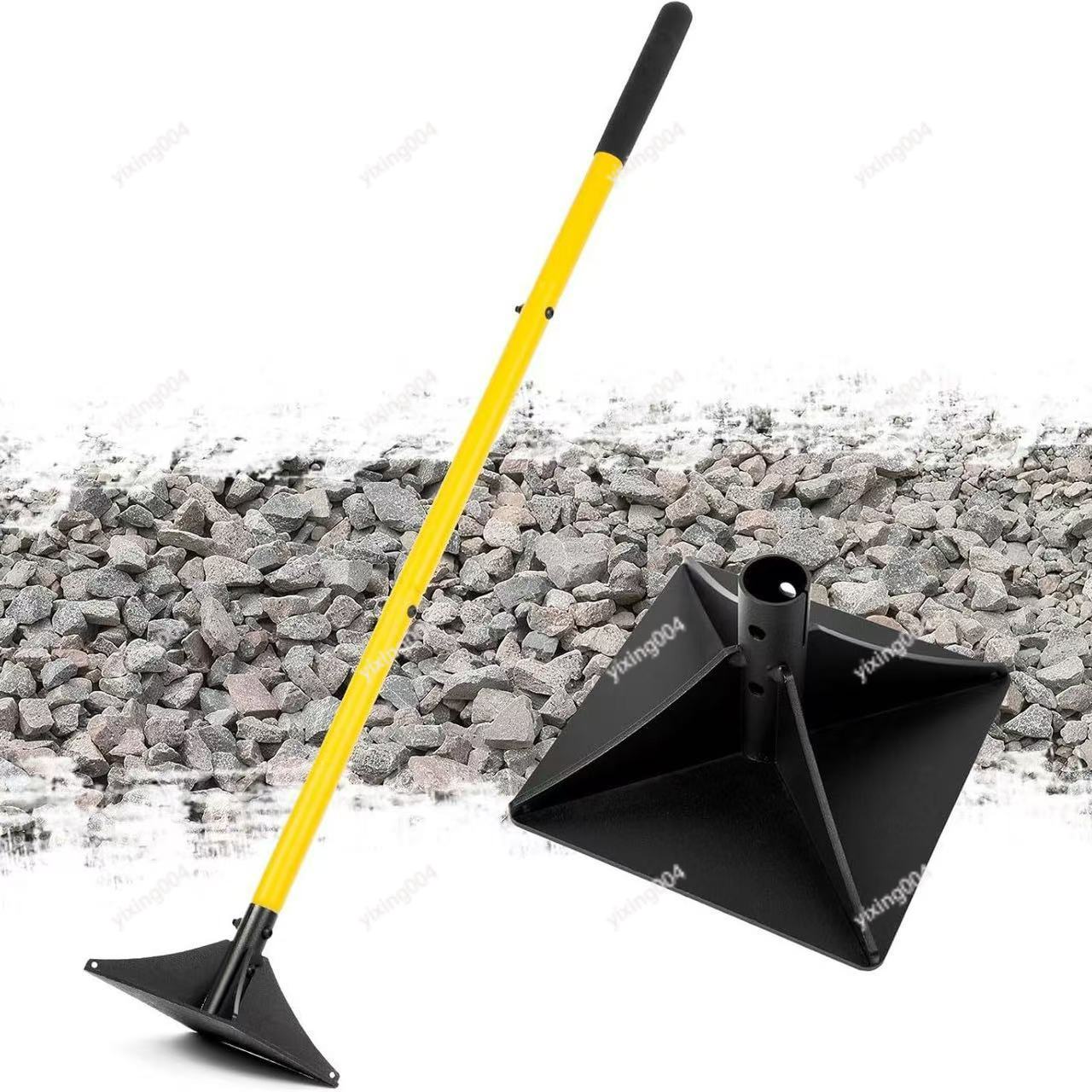 أداة دك التربة الفولاذية القاب - مراجعة Gardening Tools Hand وسعره