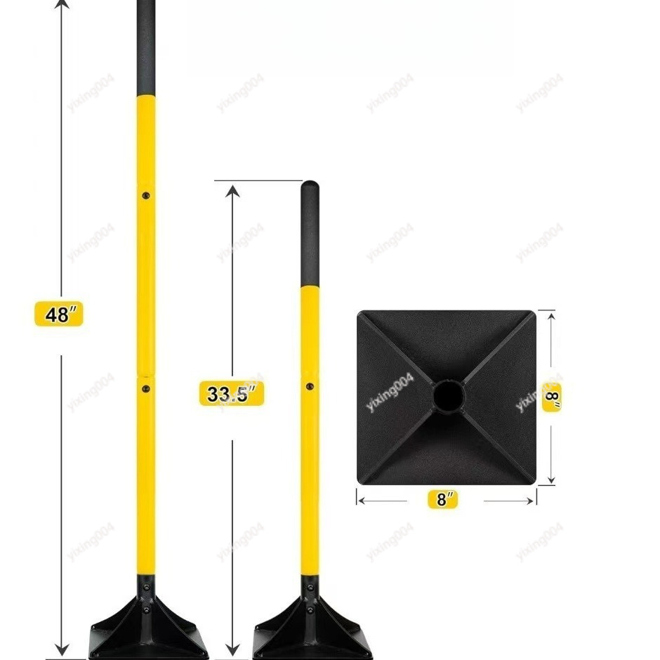 أداة دك التربة الفولاذية القاب - مراجعة Gardening Tools Hand وسعره