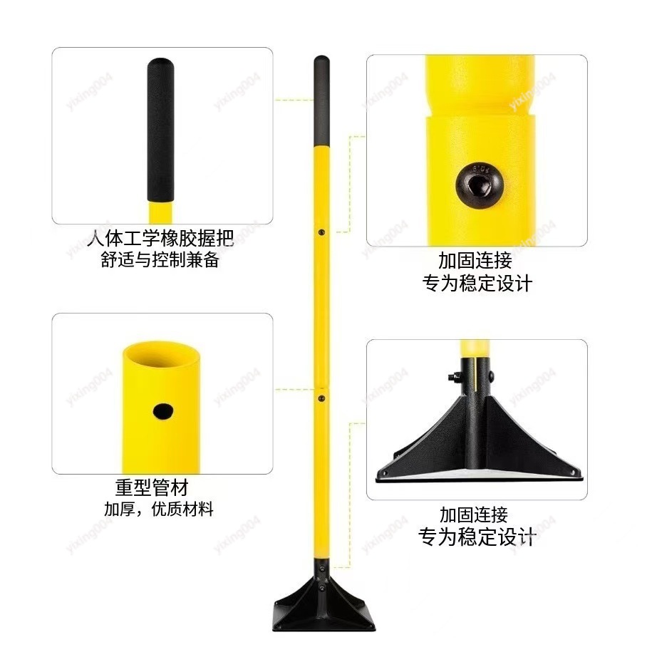 أداة دك التربة الفولاذية القاب - مراجعة Gardening Tools Hand وسعره