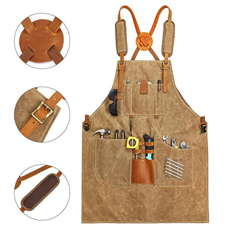 الرجال قماش المئزر متعددة الوظ - مراجعة Gardening Tools Logo وسعره