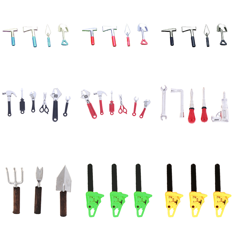 3/4/5/6 قطعة دمية مصغرة إصلاح  - مراجعة Gardening Tools Bundle وسعره