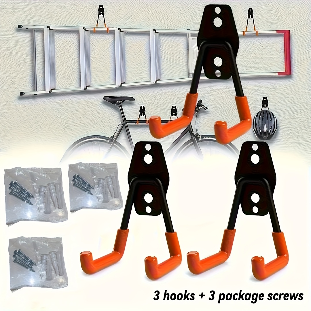 خطاف جداري فولاذي متين للتخزين - مراجعة Gardening Tools Storage وسعره