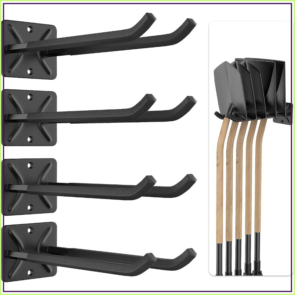خطافات تخزين متينة للجراج، خطا - مراجعة Gardening Tools Storage وسعره