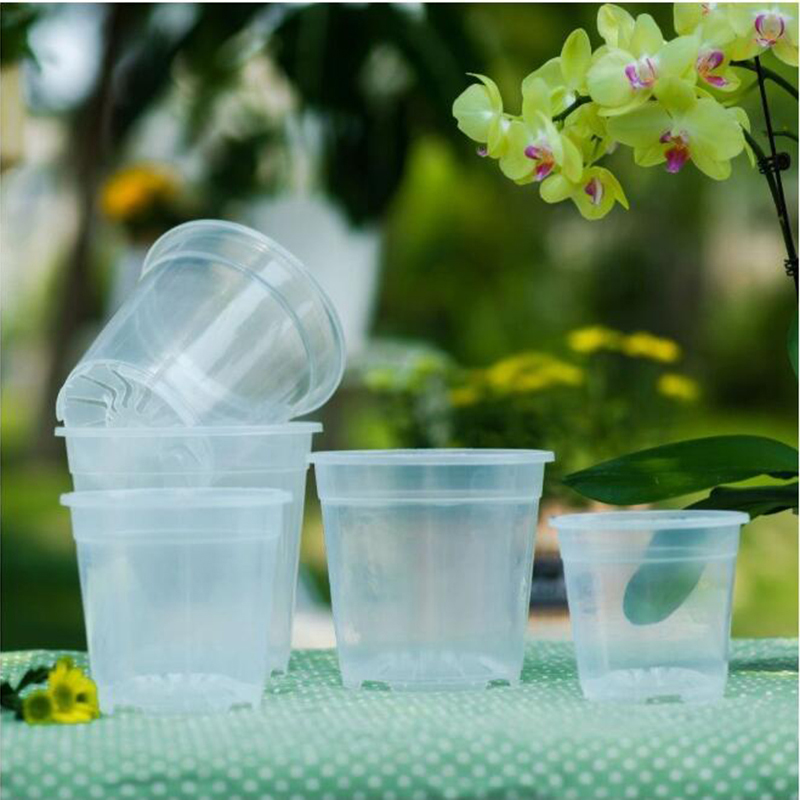 إناء زهور بلاستيك صلب شفاف ، إ - مراجعة Orchid Potting Mix وسعره