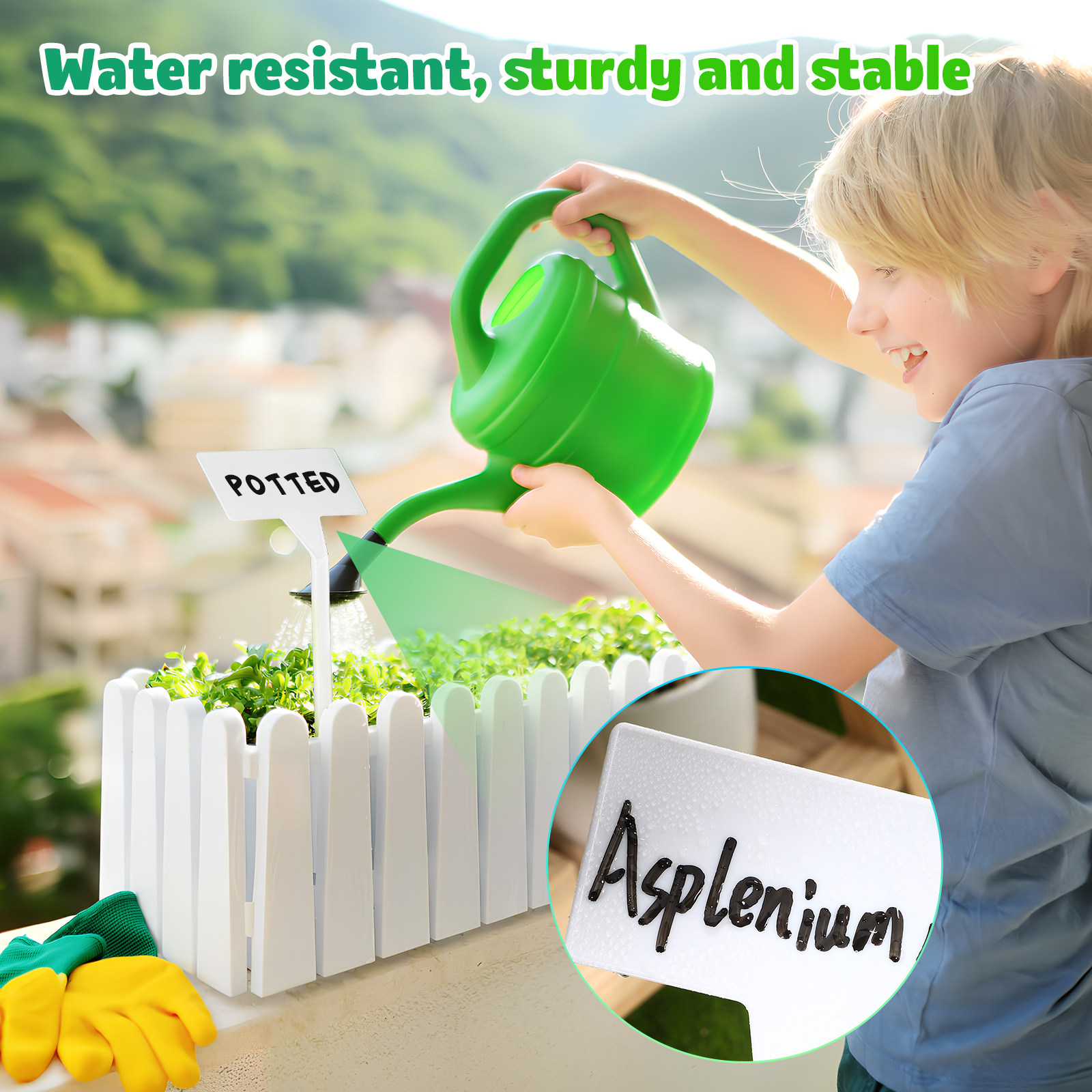 35 قطعة من علامات النباتات الب - مراجعة Gardening Tools With Names وسعره