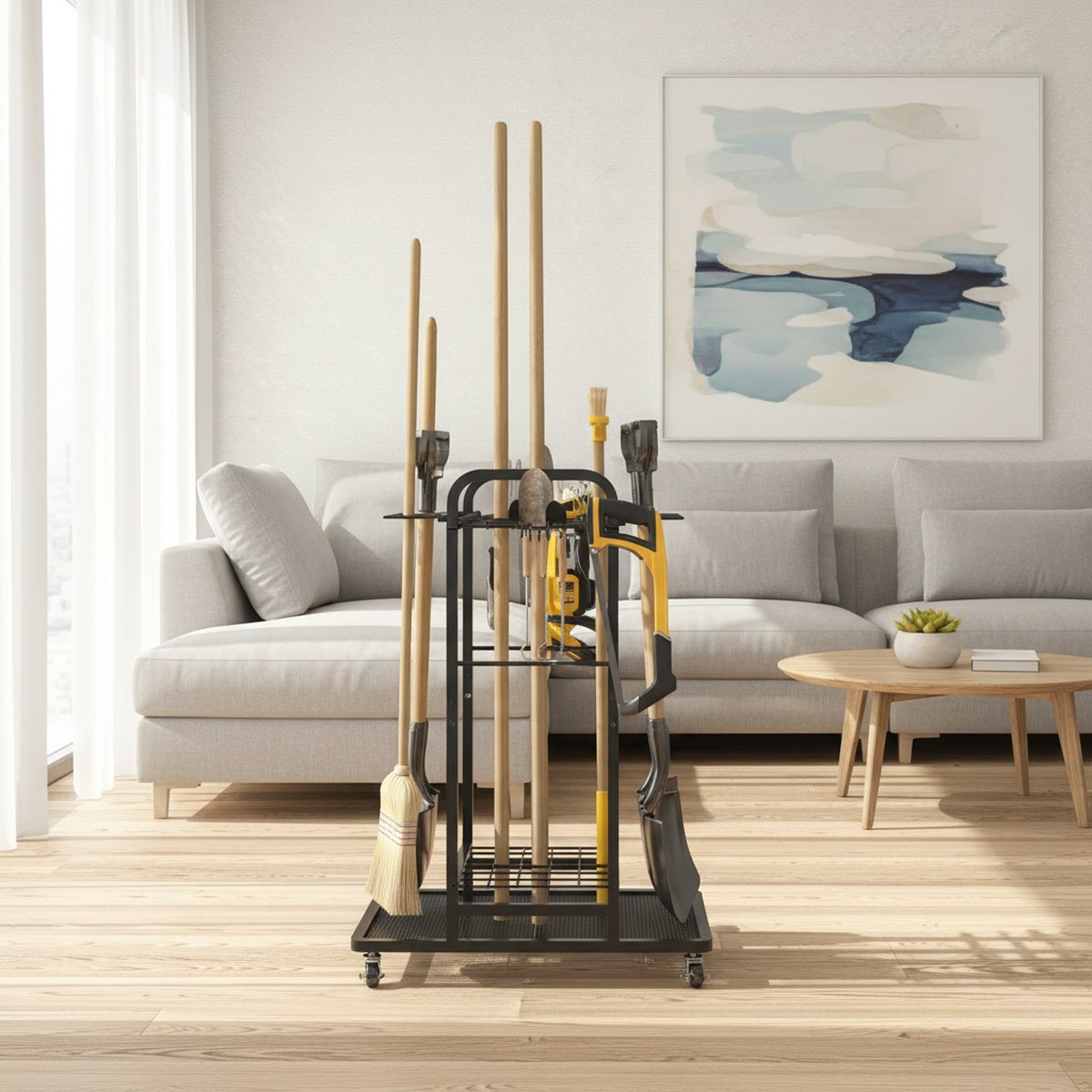 عربة أدوات حدائق متينة بثلاث ط - مراجعة Gardening Tools Storage وسعره